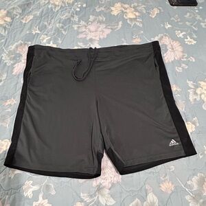 adidas Mens Performance Glitch Panel Climalite Gym Athletic/Workout Shorts XL